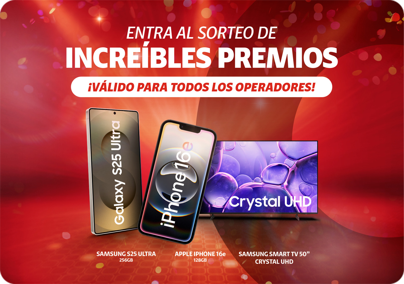 Sorteo de INCREÍBLES PREMIOS Sorteo de INCREÍBLES PREMIOS