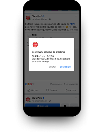 Confirma tu solicitud de préstamo Confirma tu solicitud de préstamo