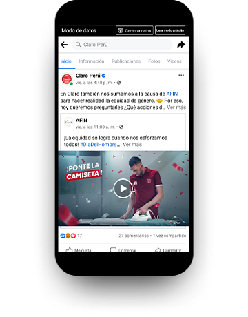 Navega en Facebook con tu nuevo paquete de datos Navega en Facebook con tu nuevo paquete de datos