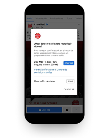 Elige el paquete de datos que prefieras Elige el paquete de datos que prefieras